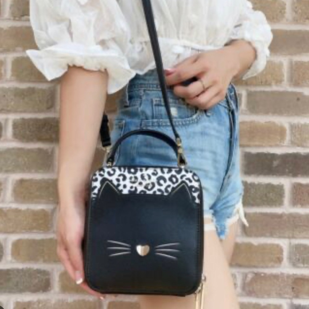 Kate Spade Black Cat Crossbody - Picture 4 of 4